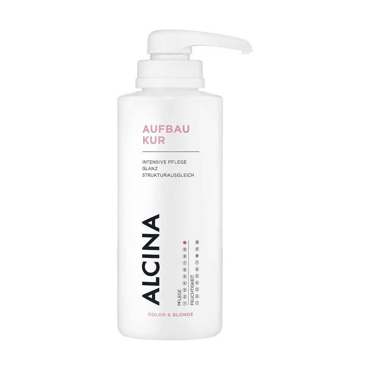Відновлювальна маска для пошкодженого волосся Alcina Aufbau Kur Color &amp; Blonde Restorative Treatment, 500 мл